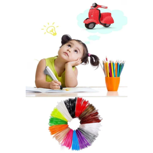 3D Yazıcı Kalem 3D Kalem +20MT filament hediye