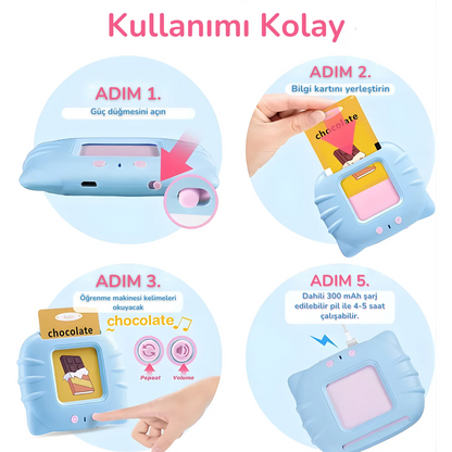 Çocuk İngilizce Öğrenme Kartları
